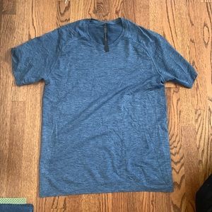 Lululemon mens shirt navy blue size L